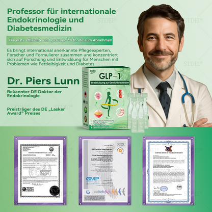 𝐒𝐓𝐃𝐄𝐈® 𝐆𝐋𝐏-𝟏 𝐎𝐫𝐚𝐥𝐞 𝐋ö𝐬𝐮𝐧𝐠 𝐳𝐮𝐫 𝐆𝐞𝐰𝐢𝐜𝐡𝐭𝐬𝐫𝐞𝐝𝐮𝐤𝐭𝐢𝐨𝐧 - 📘