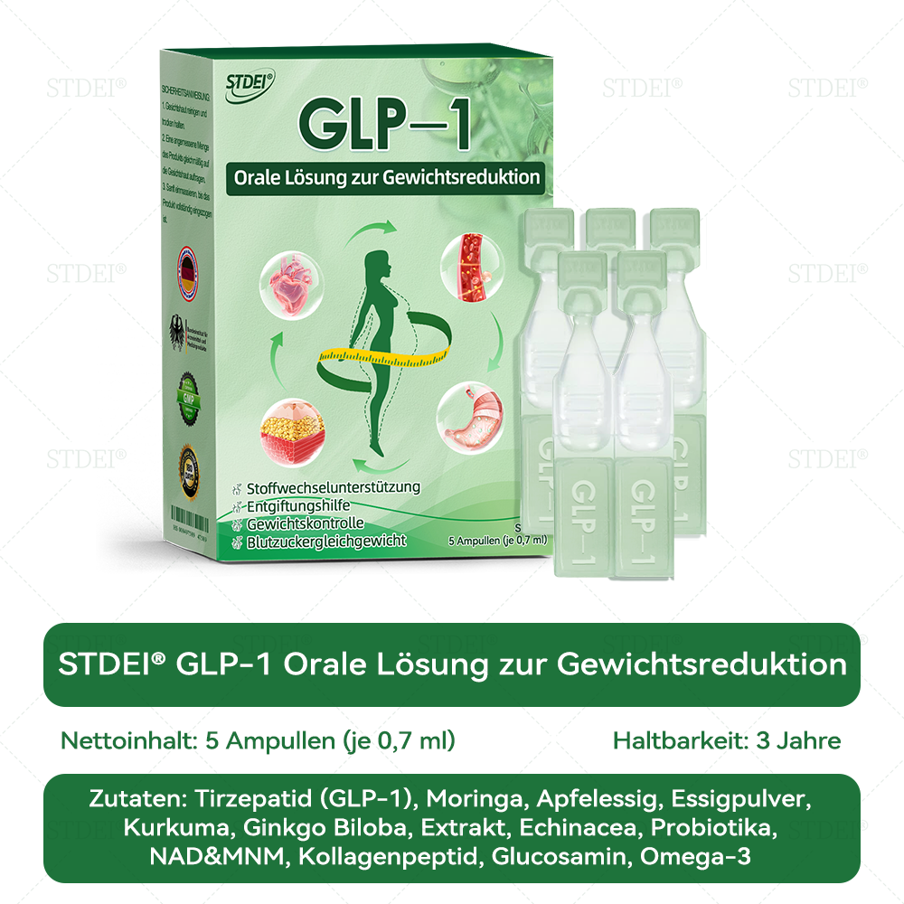 𝐒𝐓𝐃𝐄𝐈® 𝐆𝐋𝐏-𝟏 𝐎𝐫𝐚𝐥𝐞 𝐋ö𝐬𝐮𝐧𝐠 𝐳𝐮𝐫 𝐆𝐞𝐰𝐢𝐜𝐡𝐭𝐬𝐫𝐞𝐝𝐮𝐤𝐭𝐢𝐨𝐧 - 📘