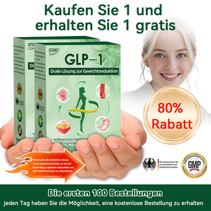 𝐒𝐓𝐃𝐄𝐈® 𝐆𝐋𝐏-𝟏 𝐎𝐫𝐚𝐥𝐞 𝐋ö𝐬𝐮𝐧𝐠 𝐳𝐮𝐫 𝐆𝐞𝐰𝐢𝐜𝐡𝐭𝐬𝐫𝐞𝐝𝐮𝐤𝐭𝐢𝐨𝐧 - 📘
