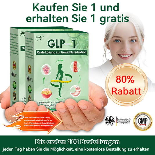 𝐒𝐓𝐃𝐄𝐈® 𝐆𝐋𝐏-𝟏 𝐎𝐫𝐚𝐥𝐞 𝐋ö𝐬𝐮𝐧𝐠 𝐳𝐮𝐫 𝐆𝐞𝐰𝐢𝐜𝐡𝐭𝐬𝐫𝐞𝐝𝐮𝐤𝐭𝐢𝐨𝐧 - 📘